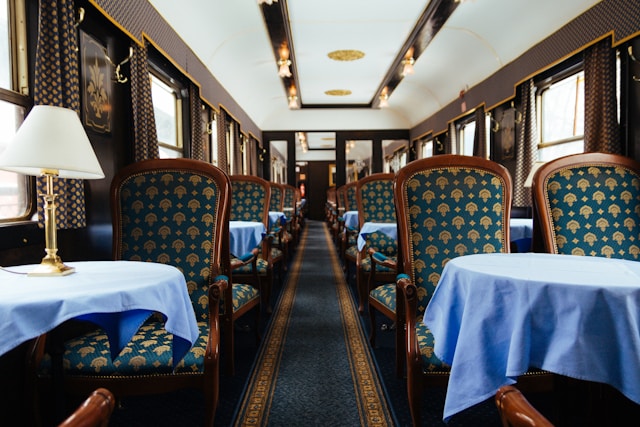 Les services premium des trains de luxe